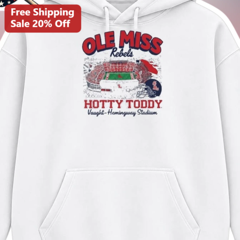 Ole Miss Rebels Hotty Toddy Vaught-Hemingway Stadium Hoodie