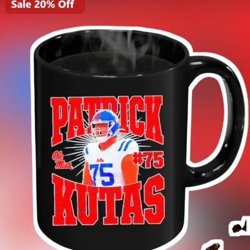 Ole Miss Rebels Personalized Football Player Mug Custom Name Gift for Fans