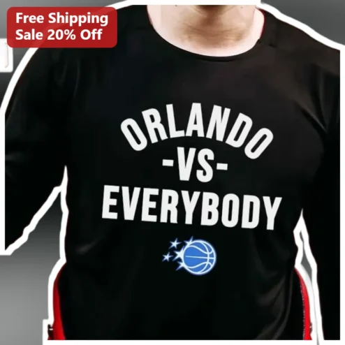 Orlando vs Everybody Tee City Pride Graphic Shirt for Men and Women