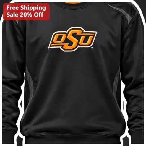 OSU Sweatshirt Oklahoma State Cowboys Collegiate Crewneck Apparel for Men and Women