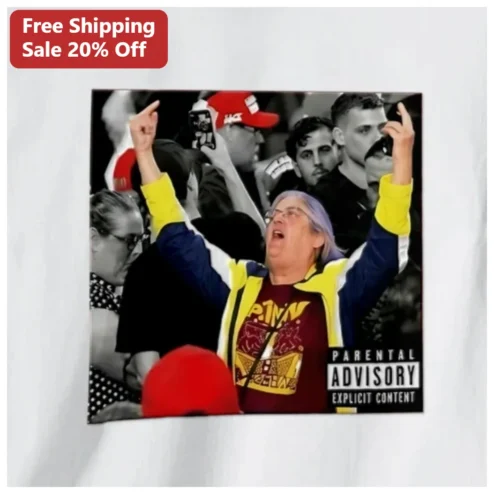 Parental Advisory Explicit Content Grandma Tee Funny Meme Gift for Grandmother
