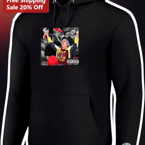 Parental Advisory Explicit Content Hoodie Meme Design Black Pullover Streetwear