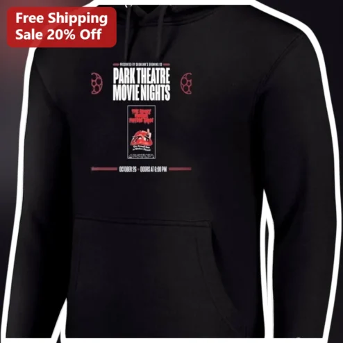 Park Theatre Movie Nights Hoodie Rocky Horror Picture Show Vintage Cinema Gift