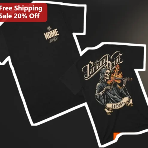 Parkway Drive HOME Tee Australian Metalcore Band Merch Graphic Shirt