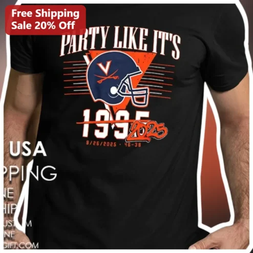 Party Like It's Buccaneers Birthday Custom Year Personalized Vintage Football Fan Tee