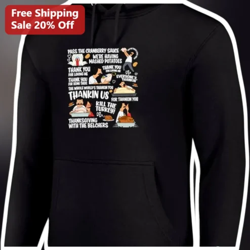 Pass the Cranberry Sauce Family Guy Thanksgiving Hoodie Funny Holiday Gift