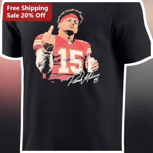 Patrick Mahomes 15 Tee Kansas City Chiefs NFL Fan Distressed Vintage Graphic T-Shirt