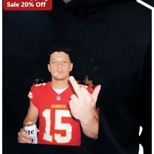 Patrick Mahomes Hoodie Kansas City Chiefs NFL Fan Gear Edgy Graphic Pullover