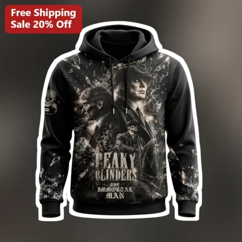 Peaky Blinders The Immortal Man Hoodie Tommy Shelby Netflix Merch