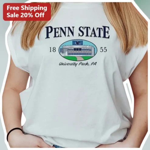 Penn State University Park PA Vintage Collegiate Tee Beaver Stadium Retro Nittany Lions Gameday Shirt
