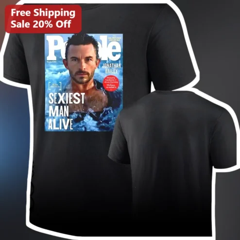 People Sexiest Man Alive Jonathan Bailey Graphic Tee