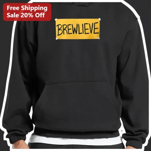 Personalized Coffee Lover Hoodie Custom Name Embroidered Gift for Men Women