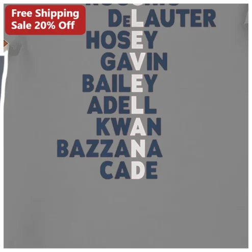 Personalized Name List Team Shirt Tee Custom Roster Group Matching Apparel for Sports Corporate Family