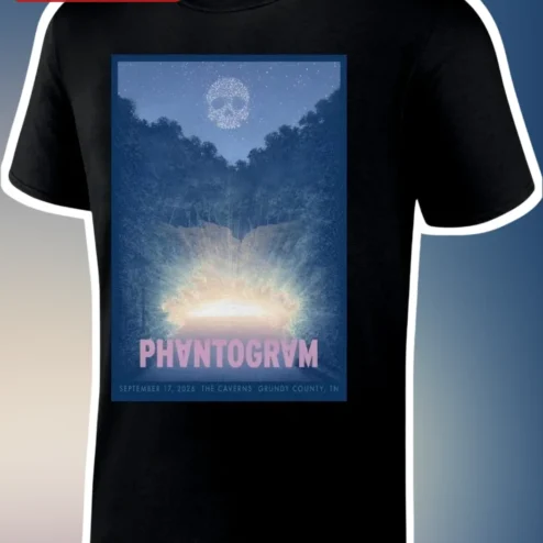 Phantogram The Caverns September 17 2026 Grundy County TN Concert Tee