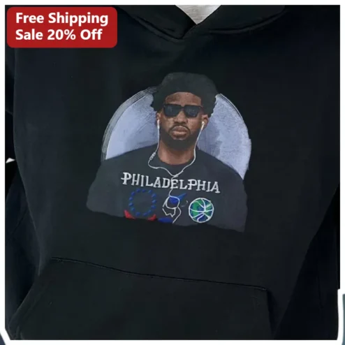 Philadelphia Joel Embiid Basketball Fan Hoodie