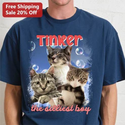 Customer in Chicago, Illinois wearing Photo Quality Guidelines Digital Asset with Pet and Portrait Examples