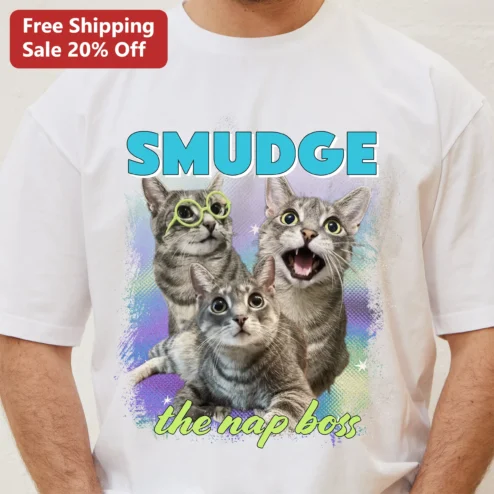 Customer in Chicago, Illinois wearing Photo Quality Guidelines Digital Asset with Pet and Portrait Examples