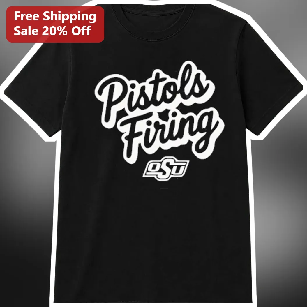 Pistols Firing Oklahoma State Cowgirls Tee Vintage OSU Football Fan Apparel Gift