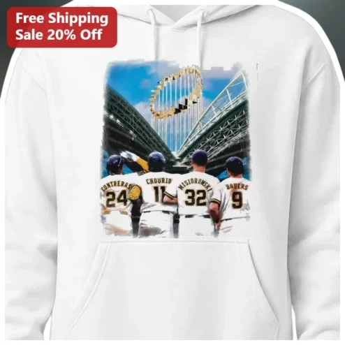 Pirates Stadium View Personalized Hoodie Custom Name PNC Park Baseball Fan Gift