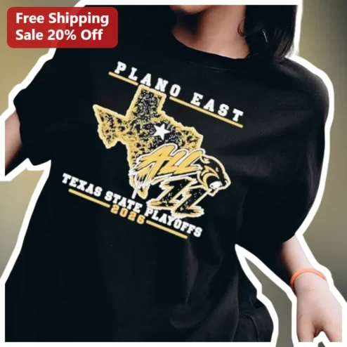 Plano East All Texas State Playoffs Tee Vintage Wildcats Graphic Shirt for Men Women