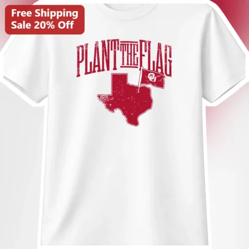 Plant The Flag Texas Pride Vintage Distressed Graphic Tee