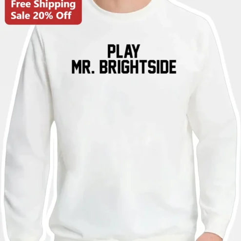 Play Mr. Brightside Sweatshirt Michigan Wolverines Fan Gift Unisex Crewneck