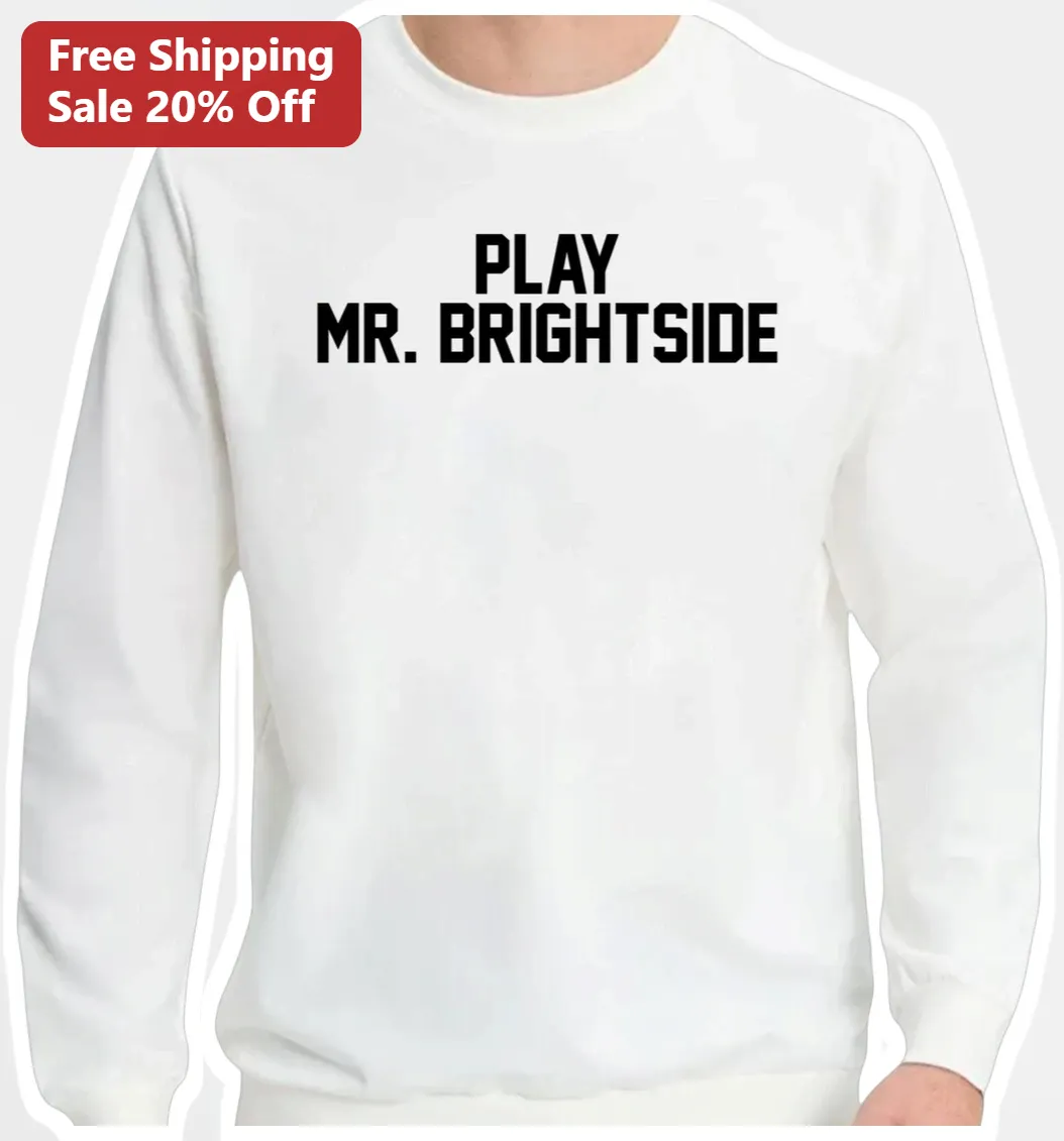 Play Mr. Brightside Sweatshirt Michigan Wolverines Fan Gift Unisex Crewneck