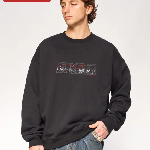 Plus Que Jamais AIE GNAP ASCHTRÄÏE Lucky Luke Sweatshirt More Than Ever Film Merch