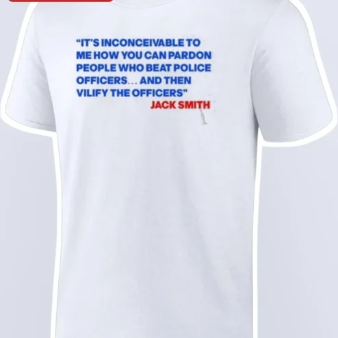 Police Support Inconceivable Quote Tee Law Enforcement Advocacy Shirt