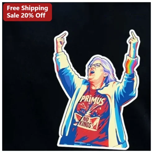 PRIMUS NO KINGS Les Claypool Sticker Vinyl Decal Alternative Rock Band Merch Gift