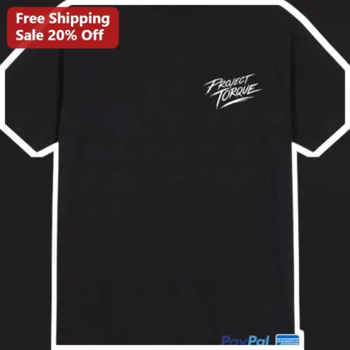 Project Torque Tee Automotive Drift Racing Streetwear Shirt for Men