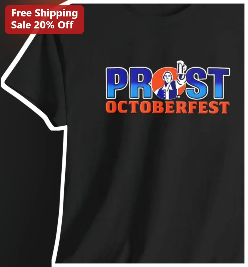 Prost Oktoberfest Tee German Beer Festival Cheers Shirt for Men Women