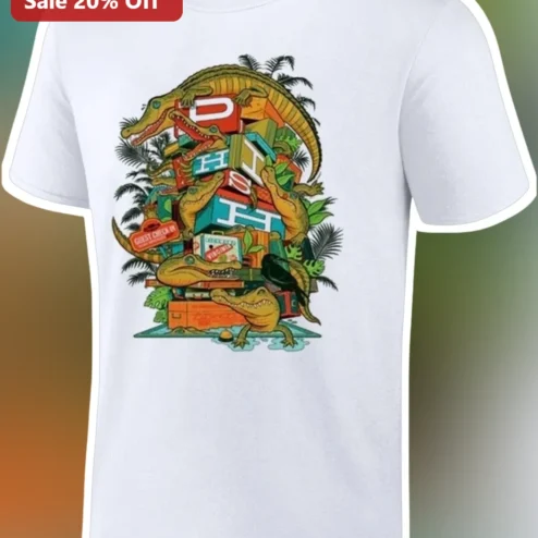 PUSH Tee Vintage Luggage Alligator Graphic Shirt Funny Travel Pun Gift