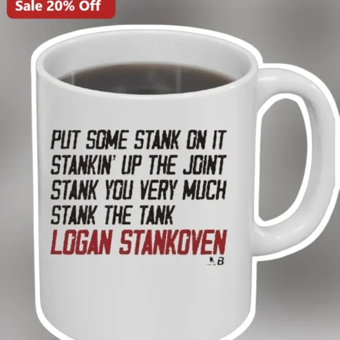 Put Some Stank On It Funny Coffee Mug Personalized Name Gift for Him