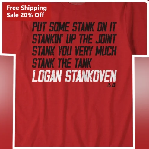 Put Some Stank On It Funny Slang Graphic Tee Personalized Custom Name Gift available at our Chicago, Illinois warehouse