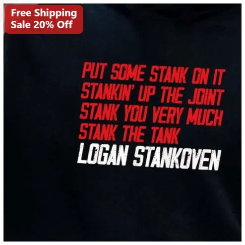 Put Some Stank On It Tee Viral Meme Shirt Funny Hip Hop Humor Graphic Tee For Stoners available at our Chicago, Illinois warehouse