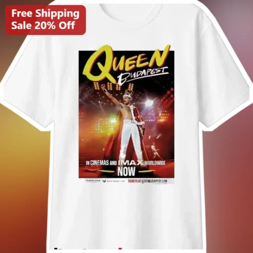 Queen Budapest In Cinemas And Imax Worldwide Now Graphic Tee