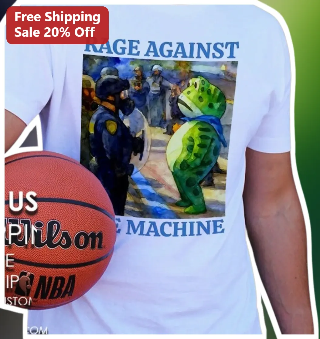 Rage Against The Machine Kermit Frog Graphic Tee