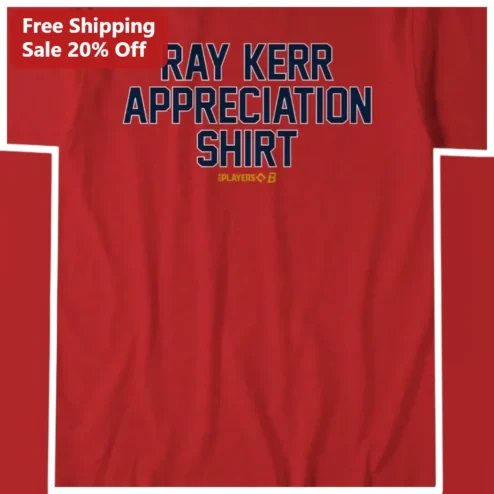 Ray Kerr Appreciation Tee Atlanta Baseball Fan Gear Gift