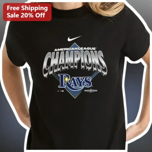 Rays American League Champions Postseason Tee Tampa Bay Baseball Fan Gift