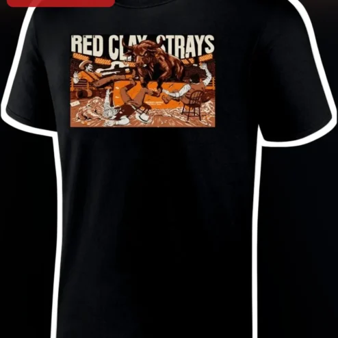 Red Clay Strays Vintage Western Bullfighting Graphic Tee