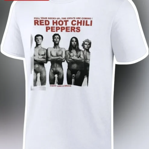Red Hot Chili Peppers Pull Your Socks Up Fight Like a Brave Graphic Tee