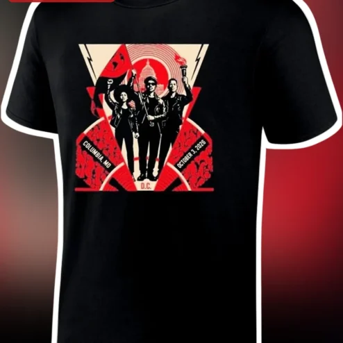 Revolutionary Protest Graphic Tee Liberty Torch Capitol Design Activist Shirt for Men Women