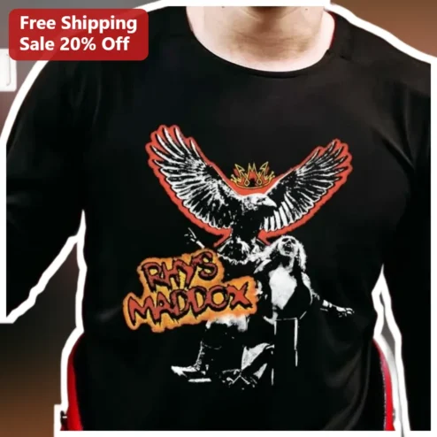 Rhys Maddox Tee British Strong Style Wrestling Fan Apparel