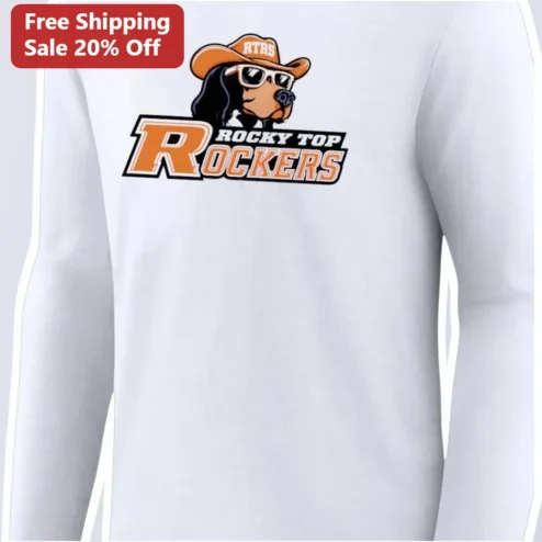 Rocky Top Rockers Dachshund Mascot Long Sleeve Tee