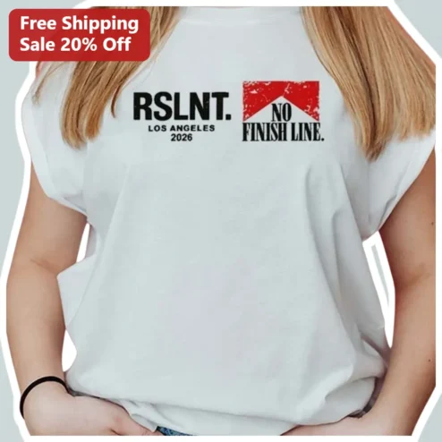 NO FINISH LINE. Graphic Tee for Runners and Fitness Enthusiasts