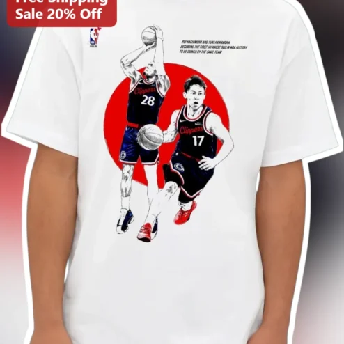 Rui Hachimura and Yuki Kawamura First Japanese Duo in NBA History Tee