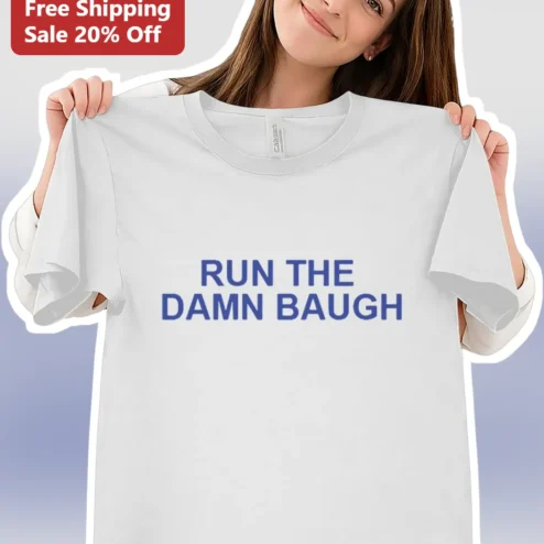 Run The Damn Baugh Tee Florida Gators Jadan Baugh Football Fan Shirt