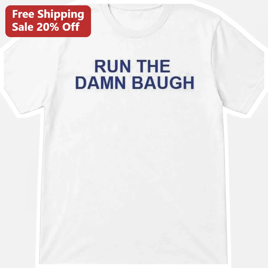 Run The Damn Baugh Tee Jadan Baugh Florida Gators Fan Shirt