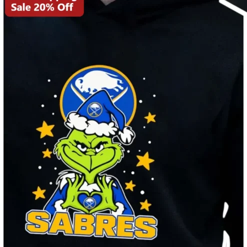 Sabres Grinchmas Hoodie Buffalo Sabres NHL Fan Christmas Gift